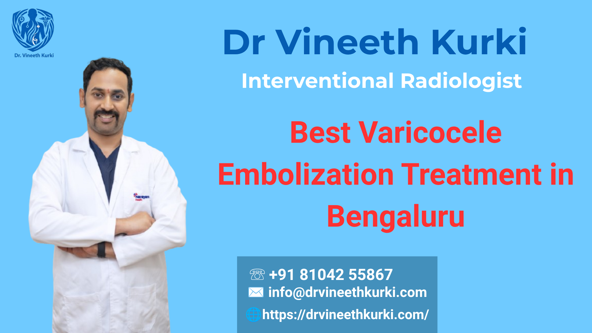 Varicocele Embolization Treatment in Bengaluru